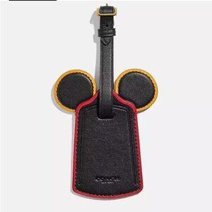 Coach Disney Mickey Mouse X Keith Haring Luggage Tag